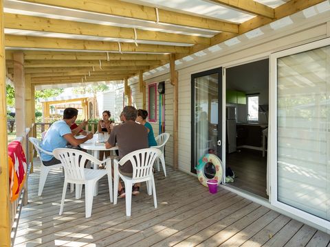 Mobilhome 8 personnes - Sable