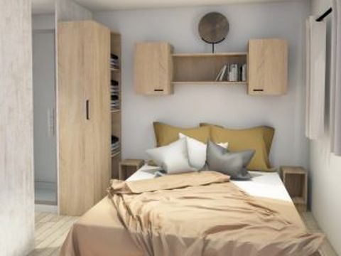 Mobilhome 4 personnes - Cottage Lagon 4p 2 Ch 2 Sdb Premium