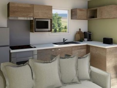 Mobilhome 4 personnes - Cottage Lagon 4p 2 Ch 2 Sdb Premium