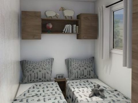 Mobilhome 6 personnes - Cottage Lagon 6p 3 Ch 2 Sdb Premium