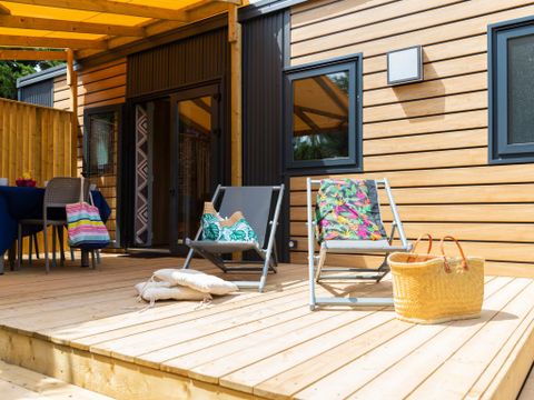 Mobilhome 6 personnes - Cottage Bahia 6p 3 Ch **** climatisé