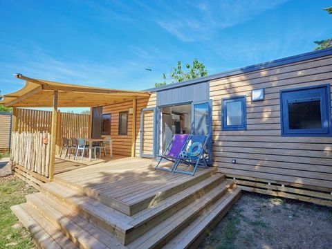 Mobilhome 6 personnes - Cottage Sable 8p 4 Ch **** climatisé