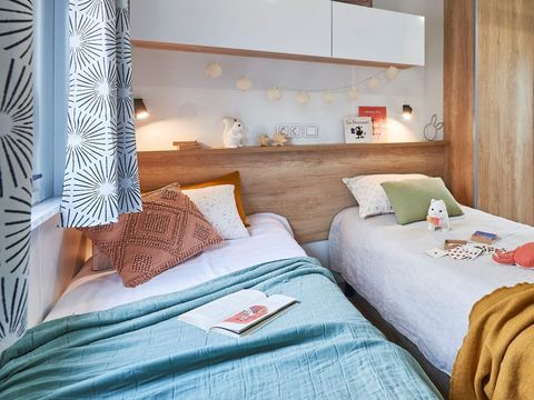 Mobilhome 6 personnes - Cottage Sable 8p 4 Ch **** climatisé
