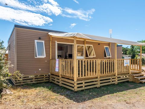 Mobilhome 6 personnes - Mobil-home | Comfort | 3 Ch. | 6 Pers. | Terrasse surélevée | Clim.