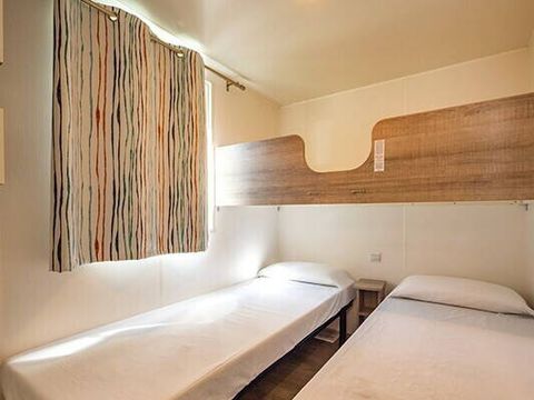 Mobilhome 6 personnes - Mobil-home | Comfort | 2 Ch. | 4/6 Pers. | Terrasse surélevée (4 adultes maximum)