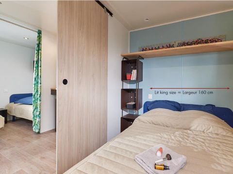 Tente en toile et en bois 4 personnes - Mobilodge - Corfou (sans sanitaires)