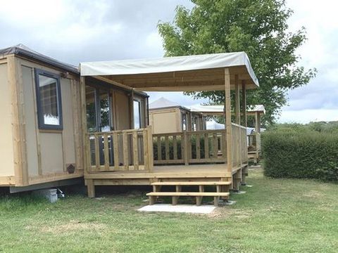 TENTE TOILE ET BOIS 4 personnes - Mobilodge - Corfou (sans sanitaires)