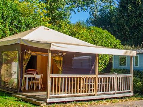 TENTE TOILE ET BOIS 4 personnes