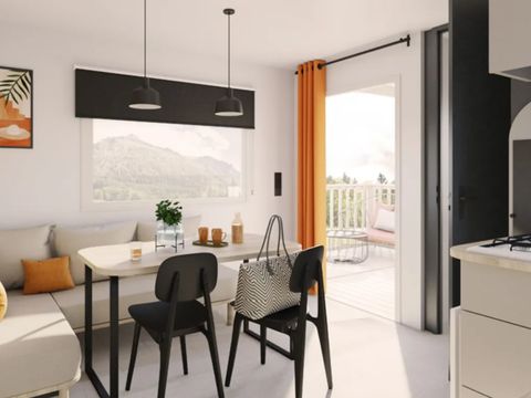 MOBILHOME 4 personnes - Loggia 2ch + terrasse