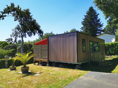 MOBILHOME 4 personnes - Mobil-home Côté Jardin - 2 chambres + terrasse + TV + SPA
