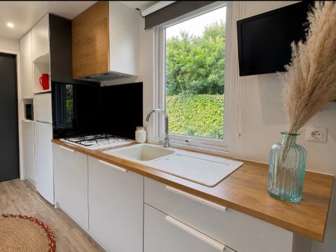 MOBILHOME 4 personnes - Rhodos Grand Confort - 2 chambres + terrasse semi-couverte
