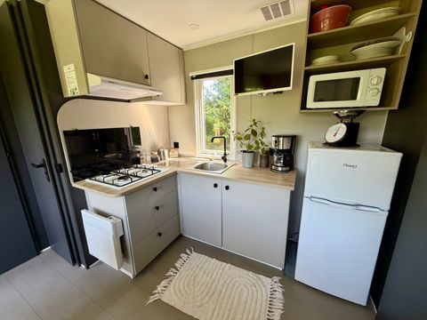 MOBILHOME 4 personnes - Loggia - 2 chambre + terrasse