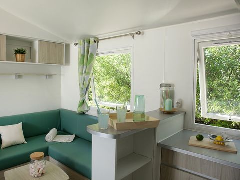 MOBILHOME 8 personnes - 3 chambres - CLIM - TV