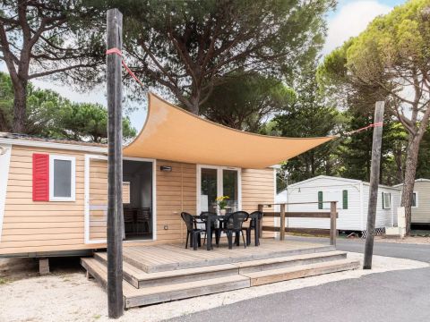 MOBILHOME 6 personnes - Cottage Confort 3 Pièces 4/6 Personnes Climatisé + TV