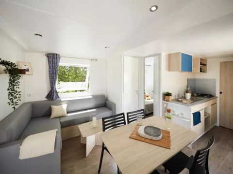 MOBILHOME 6 personnes - Cottage Confort 3 Pièces 4/6 Personnes Climatisé + TV