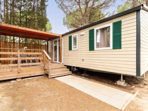 MOBILHOME 8 personnes - Cottage Confort 4 Pièces 6/8 Personnes Climatisé + TV