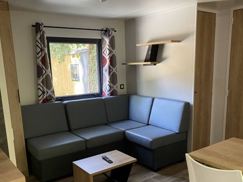 MOBILHOME 4 personnes - Premium | 2 Ch. | 4 Pers. | Terrasse surélevée | Clim. | TV
