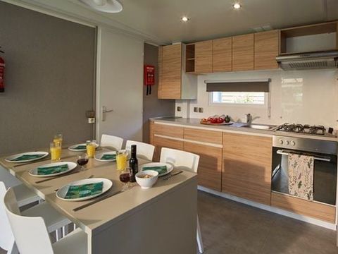 MOBILHOME 6 personnes - Comfort | 3 Ch. | 6 Pers. | Terrasse simple