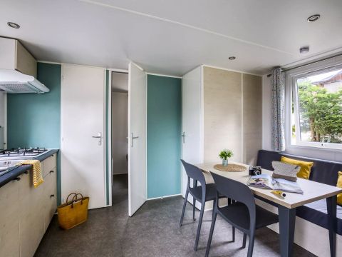 MOBILHOME 6 personnes - Mobil-home Confort 4 Pièces 6 Personnes + TV