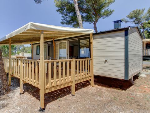 Mobilhome 6 personnes - Comfort XL | 2 Ch. | 4/6 Pers. | Terrasse surélevée | Clim.