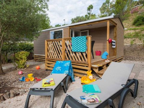 Mobilhome 6 personnes - Mobil-home | Comfort | 2 Ch. | 4/6 Pers. | Terrasse simple | Clim. | TV