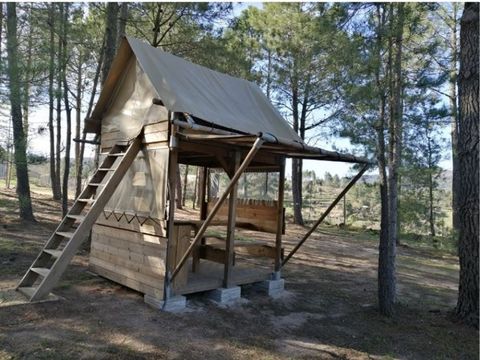 Hébergement 2 personnes - Hutte Cévenole - 1 chambre