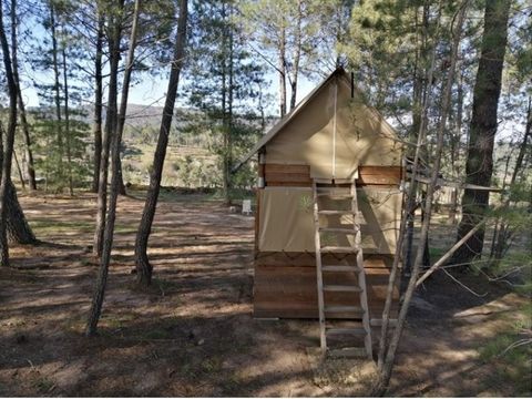 Hébergement 2 personnes - Hutte Cévenole - 1 chambre