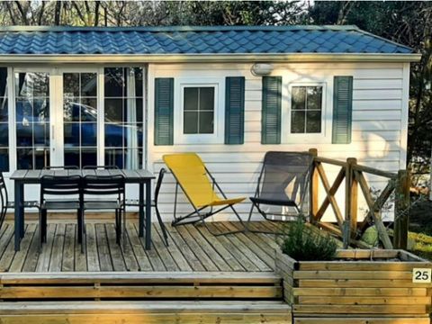 Mobilhome 6 personnes - MH Les Pins - 3 chambres - 1 salle de bain