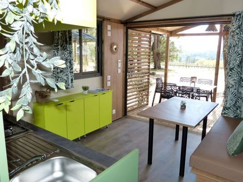 Chalet 4/5 personnes - Céven' View - 2 chambres - 1 salle de bain