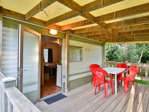 MOBILHOME 4 personnes - BAMBI sans sanitaire 