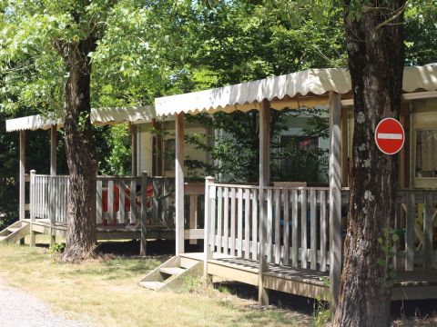 MOBILHOME 4 personnes - BAMBI sans sanitaire 