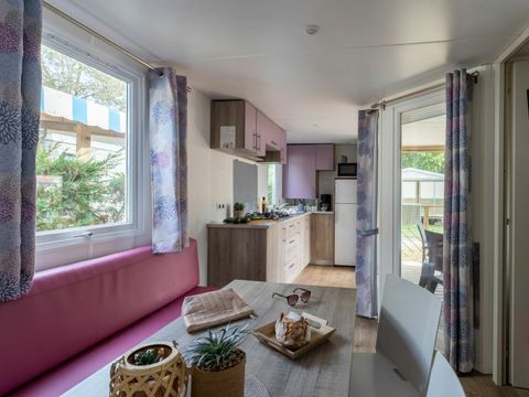 MOBILHOME 6 personnes - COTTAGE 6p 3ch ***