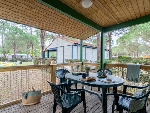 MOBILHOME 7 personnes - CHALET 5/7p 2ch PMR **