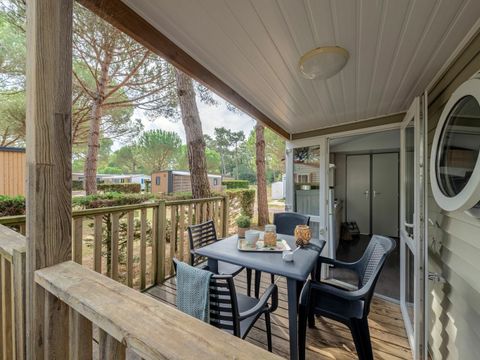 MOBILHOME 4 personnes - COTTAGE Pin 4p 2ch ***