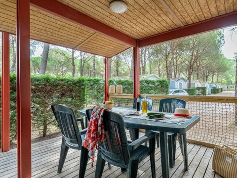 MOBILHOME 7 personnes - CHALET 6/7p 3ch **