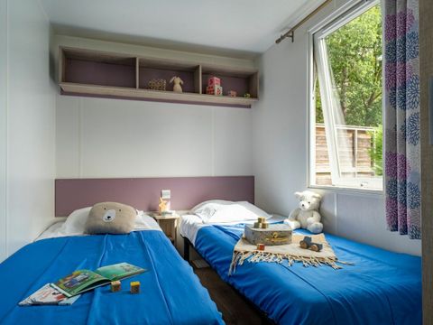 MOBILHOME 4 personnes - COTTAGE Argousier 4p 2ch ***