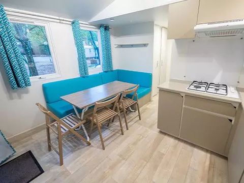 MOBILHOME 6 personnes - Mobil-home | Comfort | 3 Ch. | 6 Pers. | Terrasse surélevée | Clim.