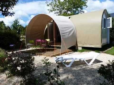 Tente en toile et en bois 4 personnes - Coco Sweet (sans sanitaires)