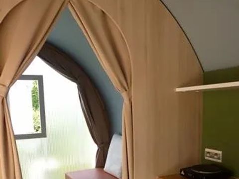 Tente en toile et en bois 4 personnes - Coco Sweet (sans sanitaires)