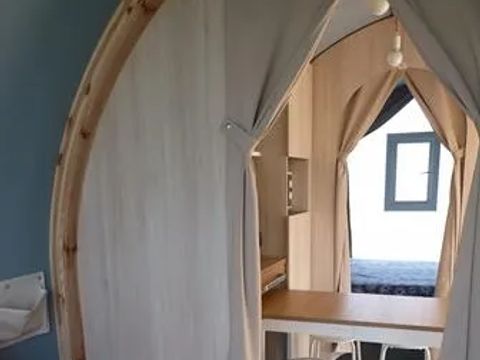 Tente en toile et en bois 4 personnes - Coco Sweet (sans sanitaires)
