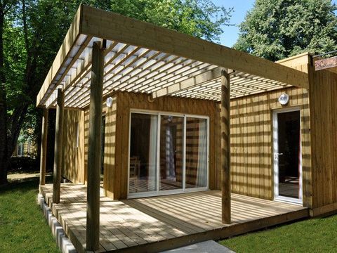 CHALET 8 personnes - Chalet Premium Nature 41 m² - 3 chambres 6/8 pers