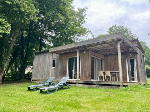 CHALET 8 personnes - Chalet Premium Nature 41 m² - 3 chambres 6/8 pers