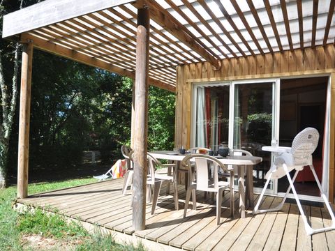 CHALET 8 personnes - Chalet Premium Nature 41 m² - 3 chambres 6/8 pers