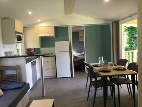 Mobilhome 6/8 personnes - Aqua Premium 41 m² - 3 chambres