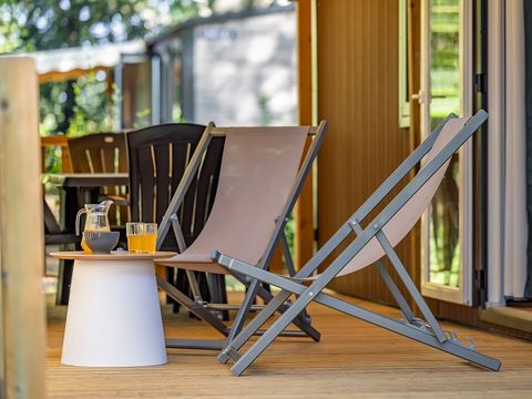 MOBILHOME 6 personnes - Mobil-home Premium Evasion 45m² (3 chambres) + 2 salles de bain + LV + Terrasse 15.5m² 6 pers