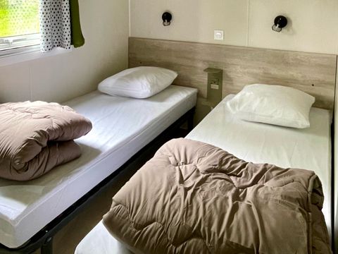MOBILHOME 8 personnes - Mobil-home Premium Rouffiac 40m² (3 chambres) + 2 salles de bain + LV + LL + Terrasse 6/8 pers