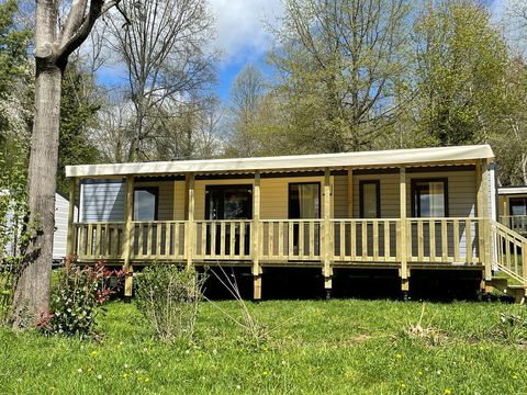 MOBILHOME 8 personnes - Premium Rouffiac 40m² (3 chambres) + 2 salles de bain + LV + LL + Terrasse