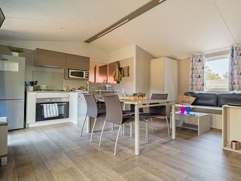 MOBILHOME 6 personnes - TRIO PREMIUM JACUZZI