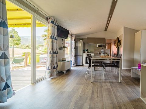 MOBILHOME 6 personnes - TRIO PREMIUM JACUZZI