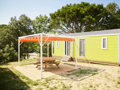 MOBILHOME 4 personnes - Passion 3 Pièces 4 Personnes Climatisé + TV